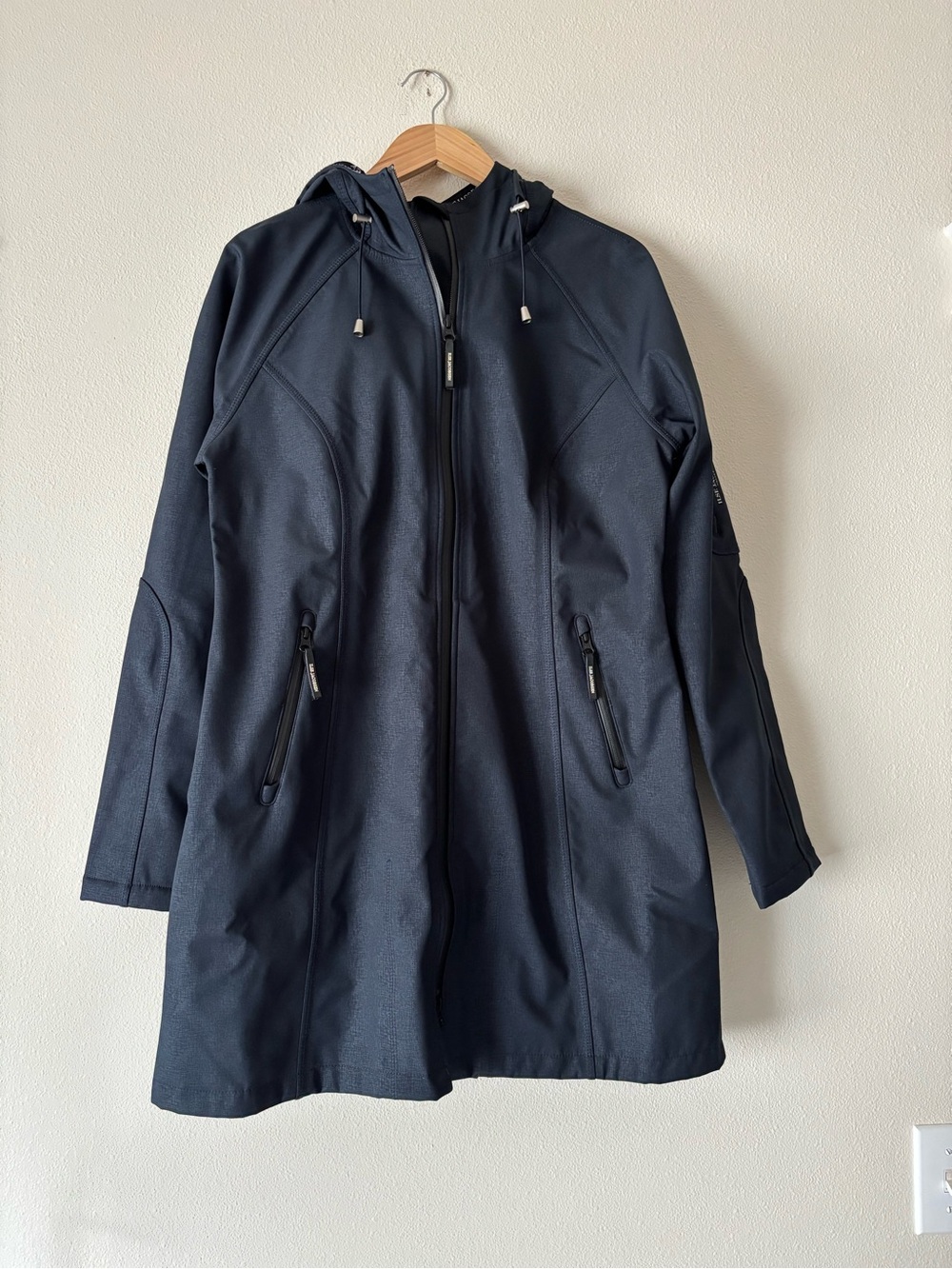 Ilse Jacobsen Hornbaek Women's Hooded Long Softshell Coat